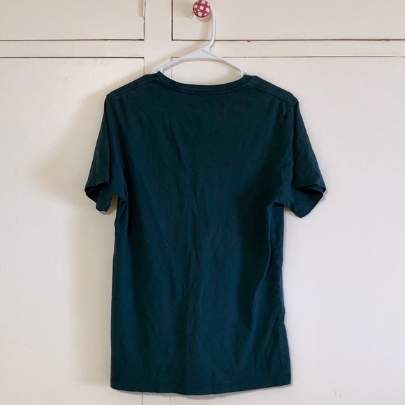 Vintage Dark Green Oversized Graphic Tee - Picture 4 of 5